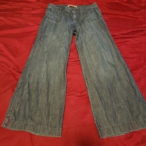 GAP wide leg denim trousers